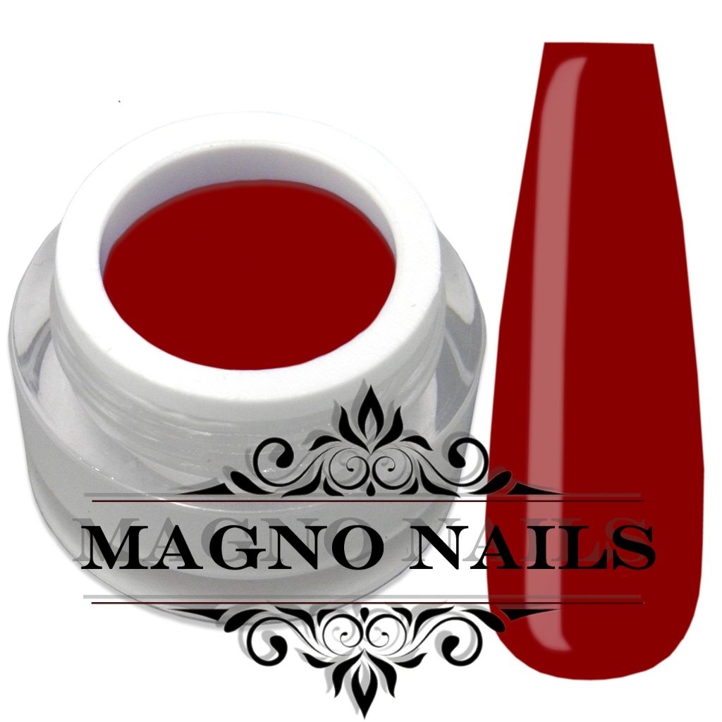 UV Gel - Rot Color Nagelgel - Farb Gel - Fire Brick